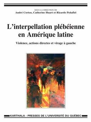 cover image of L'interpellation plébéienne en Amérique latine